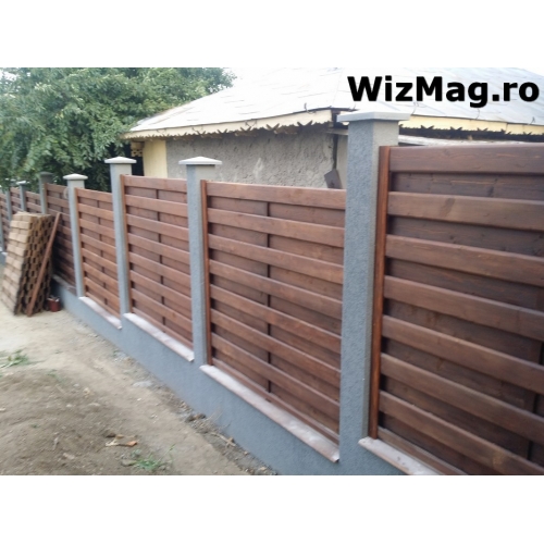 Panouri de gard din lemn Dragasani
