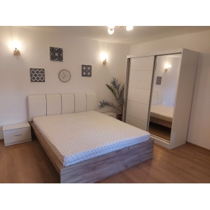 Set Dormitor Porto Alb 160...