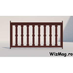 Balustrada lemn foisoare model Traditional