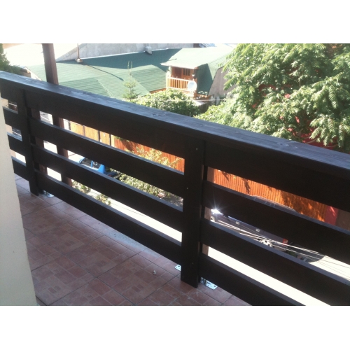 Balustrade din lemn pentru terase
